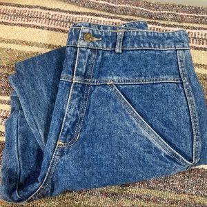 Vintage High Rise Heavy Denim Jeans